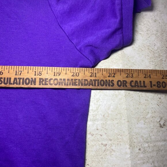 U.S. Polo Assn. Mens Purple Polo Shirt With Blue Embroidered Logo Golf Preppy - Picture 5 of 6